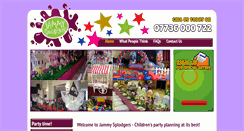 Desktop Screenshot of jammysplodgers.co.uk